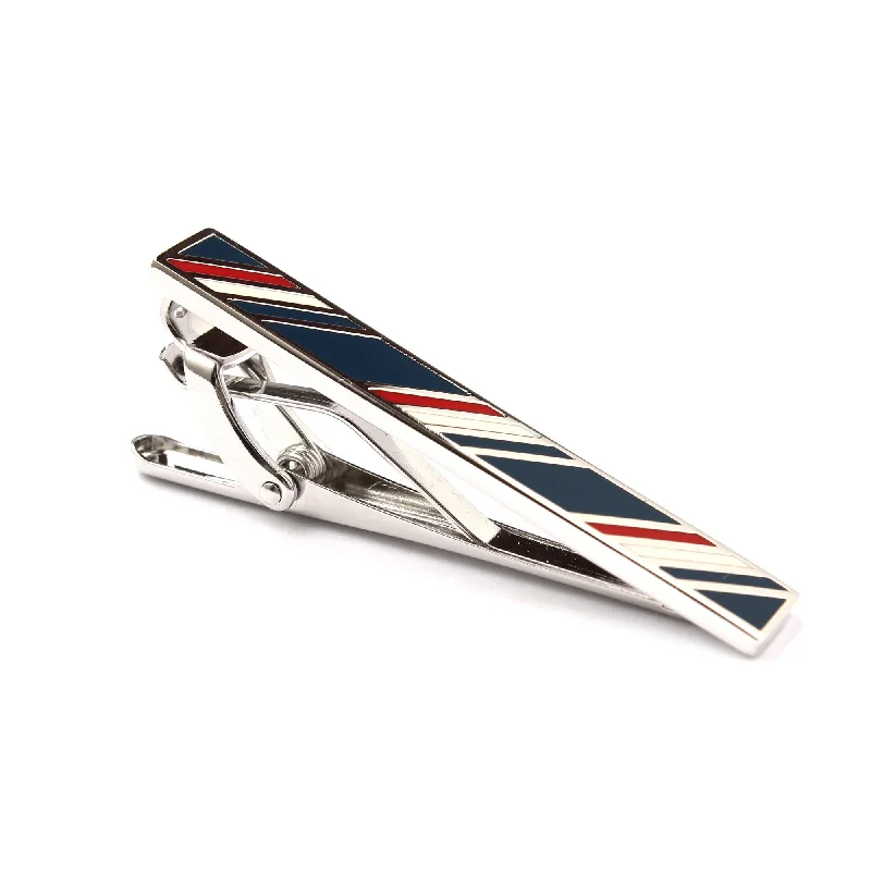 Polished stainless steel tie clip for men with smooth finish and durable quality -The French Tie Bar