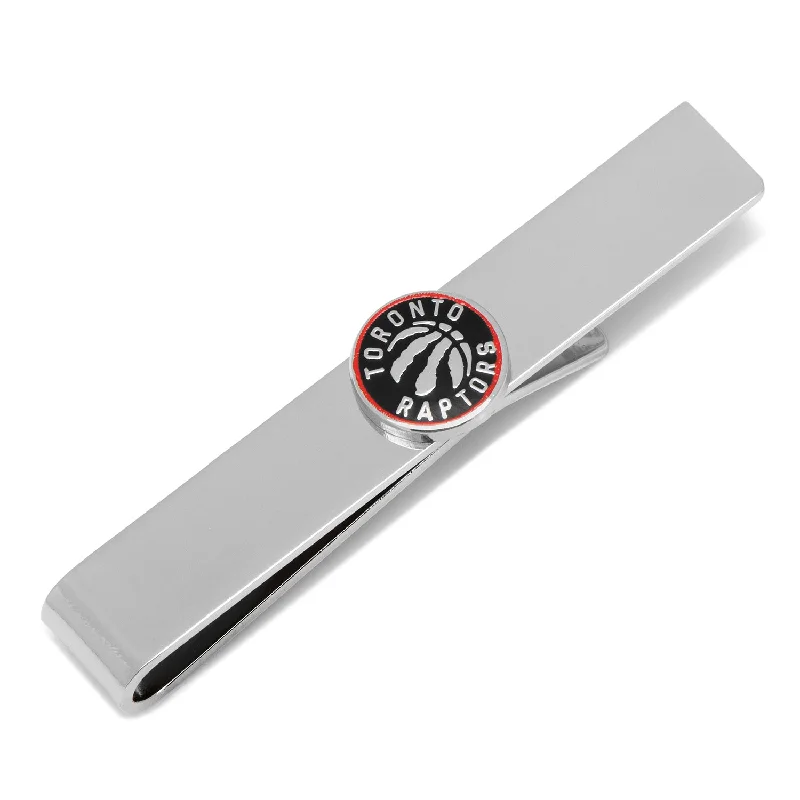 Classic gold tie clip for men with smooth finish and modern appeal -Toronto Raptors Tie Bar