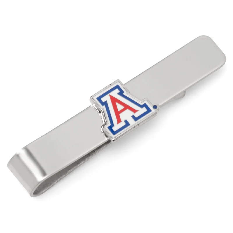 Luxury titanium tie clip for men with sleek, durable design and lightweight feel -University of Arizona Wildcats Tie Bar