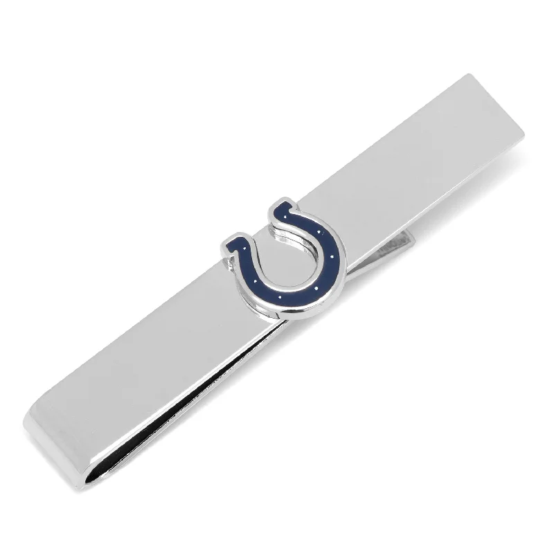 Simple and elegant tie clip for men with minimalist design and versatile appeal -Indianapolis Colts Tie Bar