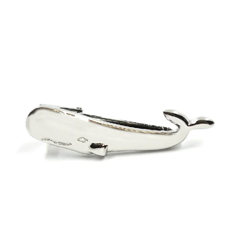 Premium quality tie clip for men with high-end materials and attention to detail -Whale Tie Bar