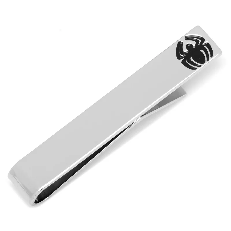 Classic tie clip for men with engraved initials for a personalized gift -Spider-Man Spider Tie Bar