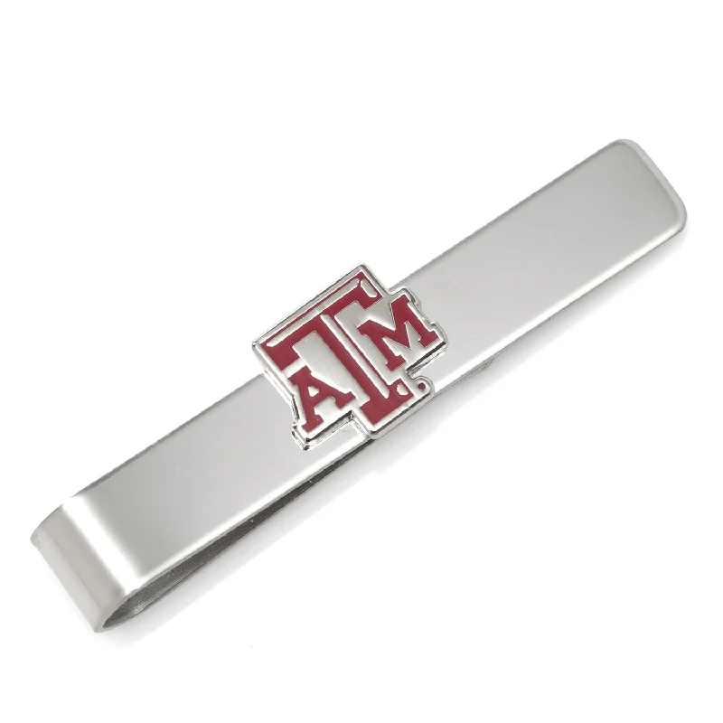 Vintage-inspired tie clip for men with retro design and classic details -Texas A&M Aggies Tie Bar