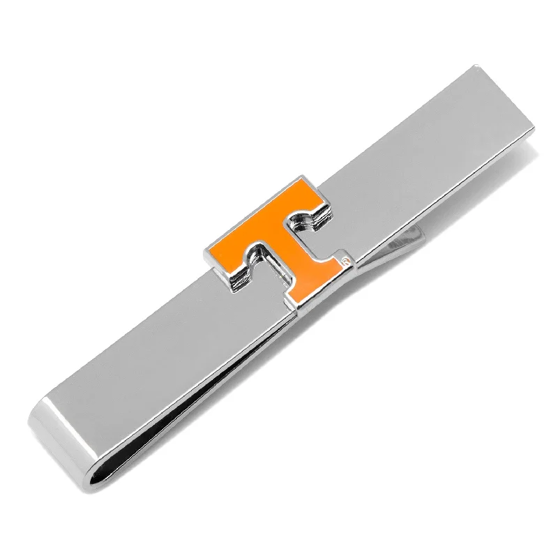 Unique design tie clip for men with modern twist on traditional accessories -University of Tennessee Volunteers Tie Bar