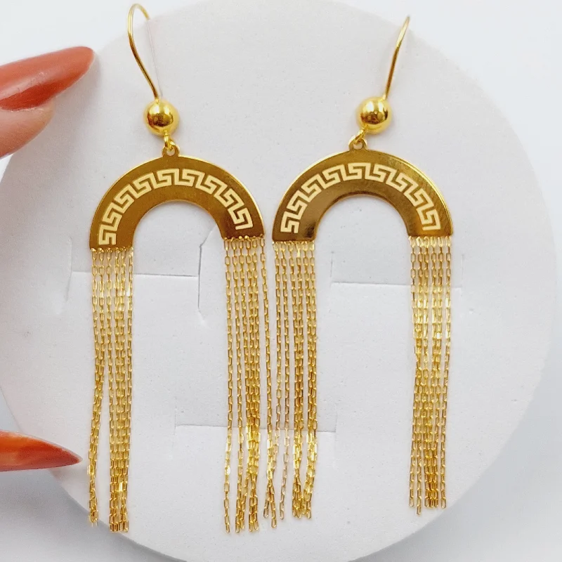 Hoop earrings with braided patterns for a detailed and textured finish-Fancy Earrings