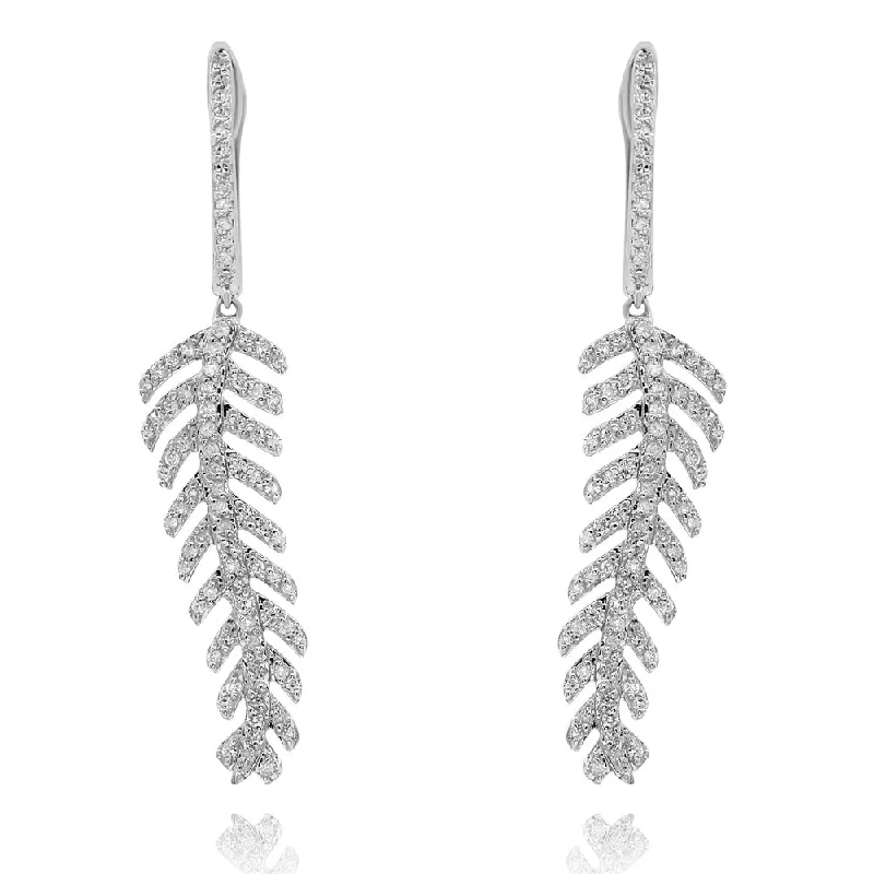 Best hoop earrings with sparkling cubic zirconia for a brilliant, budget-friendly effect-Diana M. Diamond Earrings