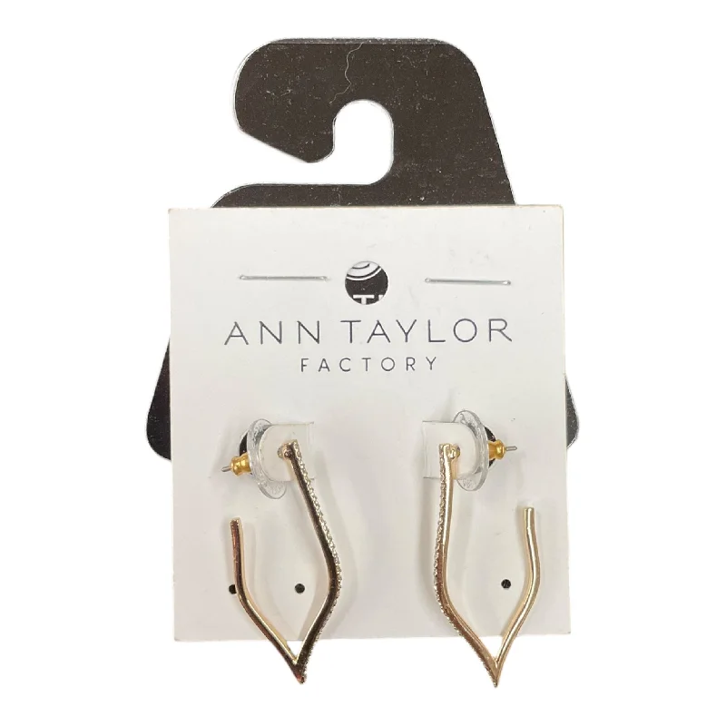 Best hoop earrings with geometric pendants for a modern, chic appeal-Earrings Dangle/drop By Ann Taylor