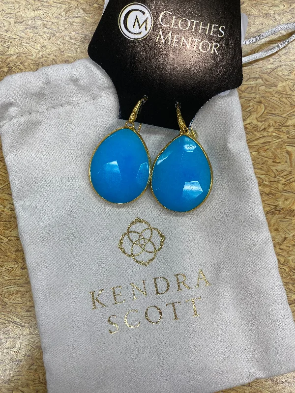 Best hoop earrings with stacked layers for a dimensional and bold look-Earrings Dangle/drop By Kendra Scott, Size: 0