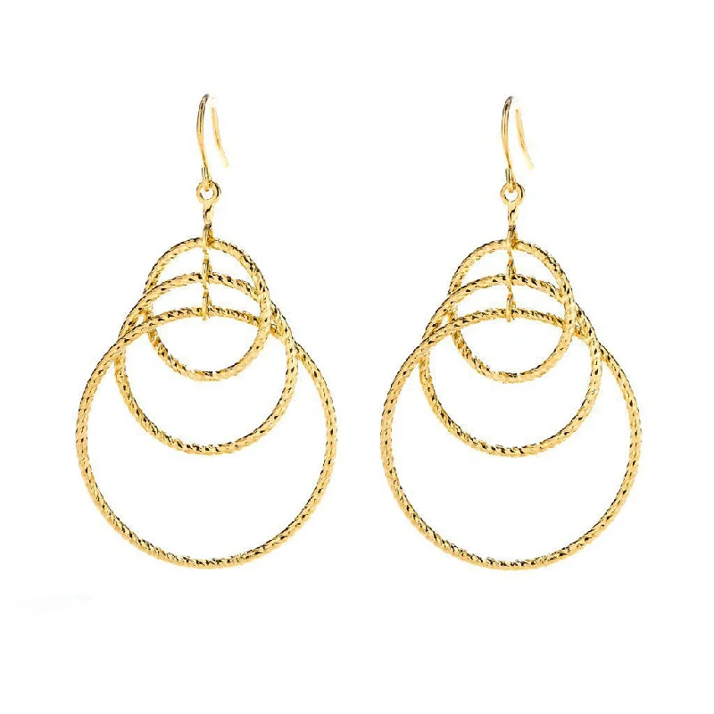 Triple Hoops Earrings