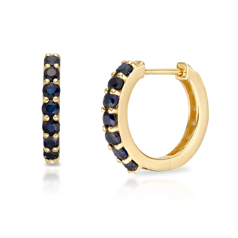 yellow gold blue sapphire