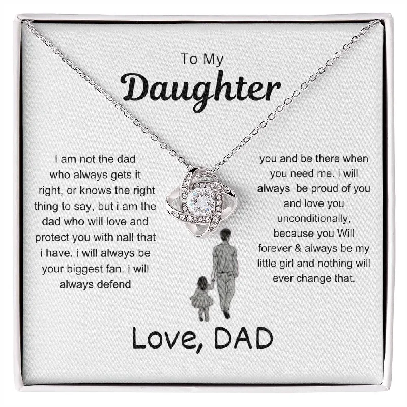 Best necklaces and pendants with art deco elements for a vintage, glamorous design-BEAUTIFUL TO MY DAUGHTER FOREVER LOVE NECKLACE, WHO IS NOW A MOTHER