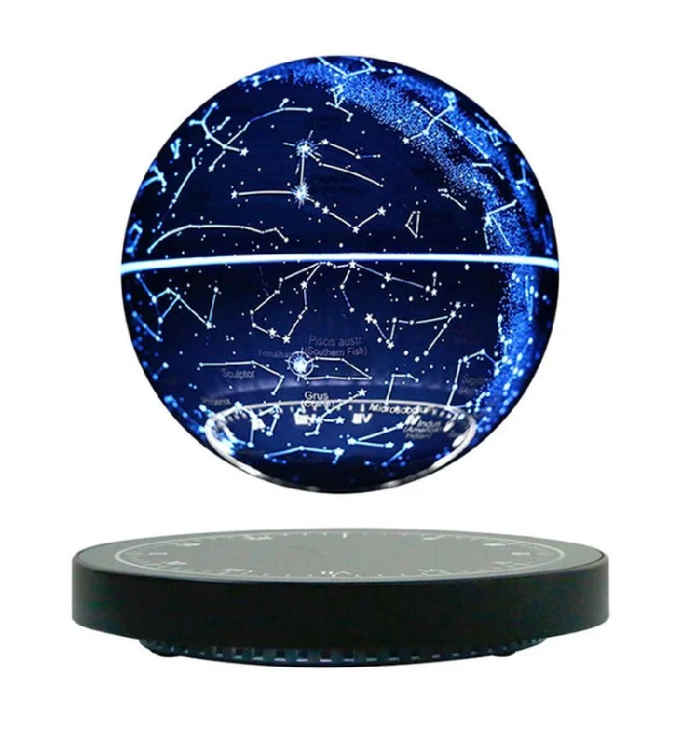 Unique necklaces and pendants with tree of life motifs for nature-inspired elegance-Levitating Lamp Magnetic Levitation Globe LED Earth Floating Lamp Rotating Globe Zodiac Bedside Lights Novelty Christmas Gifts