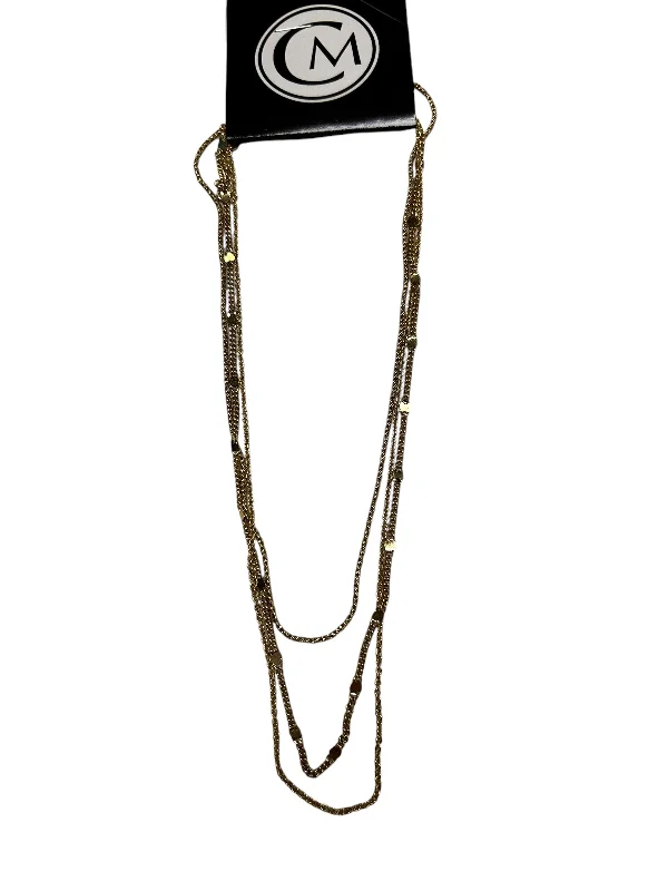 Elegant necklaces and pendants with gold chains for a chic, timeless appearance-Necklace Layered By J. Crew