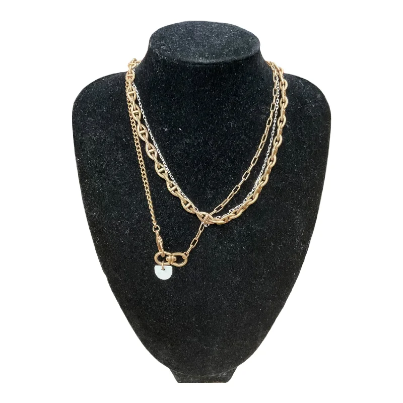 Elegant necklaces and pendants with gold chains for a chic, timeless appearance-Necklace Layered By Universal Thread