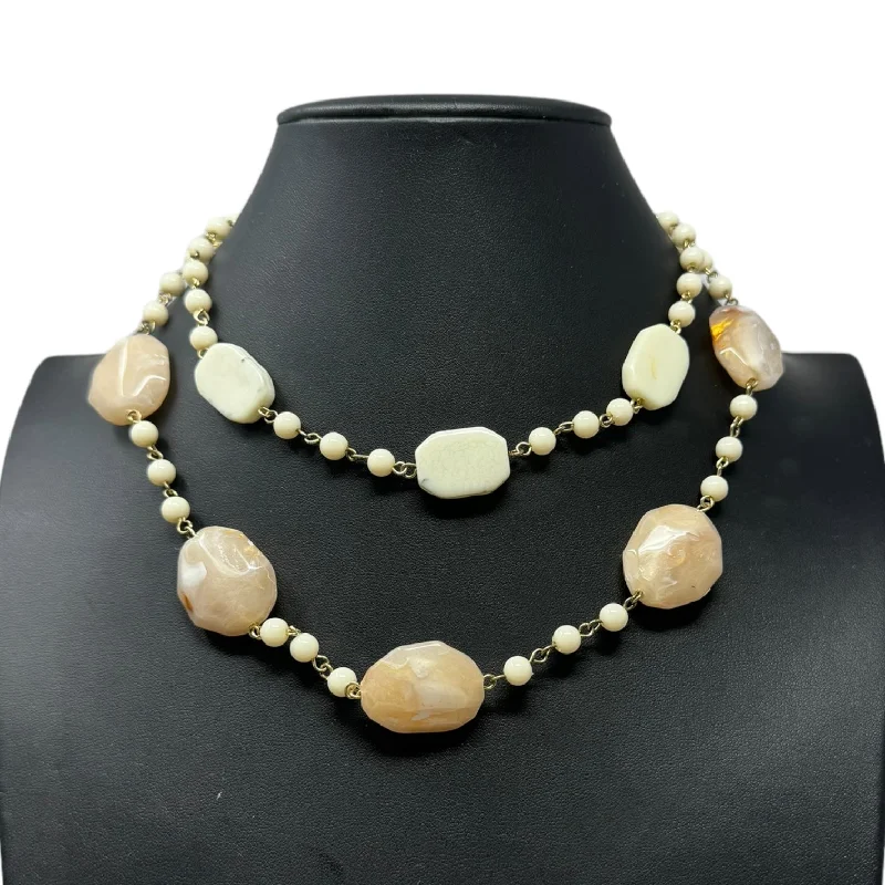 Elegant necklaces and pendants with gold chains for a chic, timeless appearance-Beaded Layered Necklace By EsMor