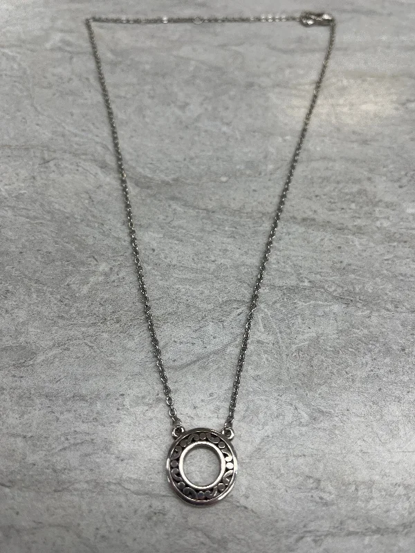 Best necklaces and pendants with black diamonds for an edgy, bold statement-Necklace Pendant By Brighton