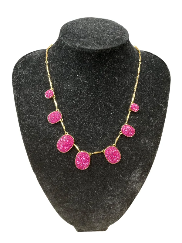 Fashionable necklaces and pendants with birthstones for a personalized gift idea-Necklace Statement By Kate Spade