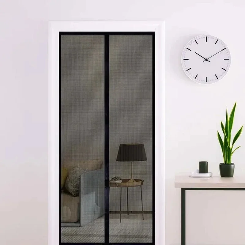 Best necklaces and pendants with layered designs for a chic, stacked look-New No Punching Magnetic Screen Door Curtain anti Mosquito Insect Fly Bug Automatic Closing Household Ventilation Door Curtain